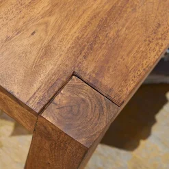 Best Wohnen 110x60 Couchtisch aus Sheesham Massivholz - Hoslo