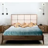 Clearance Wohnen 180x200 Designbett & Nachttische - Zalto (dreiteilig)
