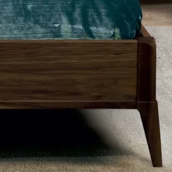 Clearance Wohnen 180x200 Designbett & Nachttische - Zalto (dreiteilig)