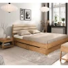 New Wohnen 140x200 Designbett aus Wildeiche - Puwa