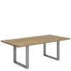 Hot Wohnen 120x80 Esstisch aus Wildeiche Massivholz - Asiatino