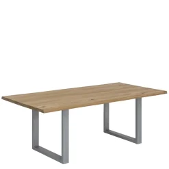 Hot Wohnen 120x80 Esstisch aus Wildeiche Massivholz - Asiatino