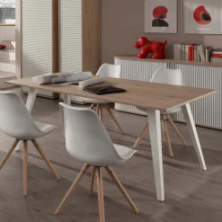 Sale Wohnen 180x100 Esstisch in Eiche Nachbildung - Jastrid
