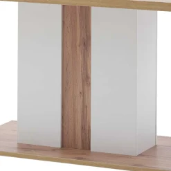 Hot Wohnen 160x90 Esstisch mit Säulenfuß zweifarbig - Caldri
