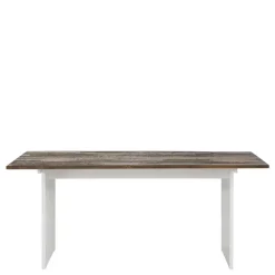 Wohnen 180x90 Esstisch mit Wangengestell zweifarbig - Chihu