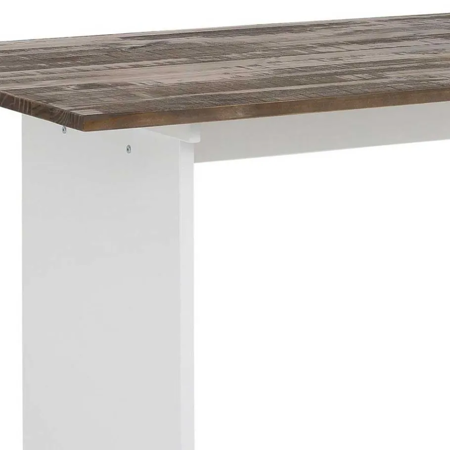 Wohnen 180x90 Esstisch mit Wangengestell zweifarbig - Chihu