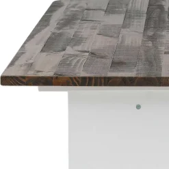 Wohnen 180x90 Esstisch mit Wangengestell zweifarbig - Chihu