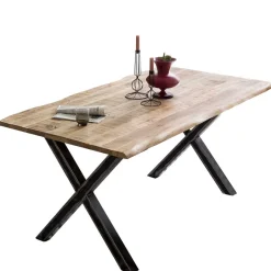 Online Wohnen 160x85 Esszimmertisch aus Mangoholz - Bastiono