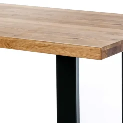 Clearance Wohnen 200x100 Esszimmertisch mit U-Gestell Schwarz - Arello