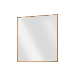 Clearance Wohnen 72x72 Flurspiegel mit Massivholz Wildeiche - Mandrey
