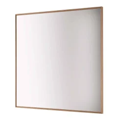 Best Wohnen 80x80 Garderobenspiegel mit Holzrahmen - Zonga