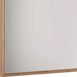 Best Wohnen 80x80 Garderobenspiegel mit Holzrahmen - Zonga