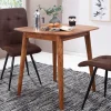 Clearance Wohnen 80x80 Holz Küchentisch quadratisch - Japaneso