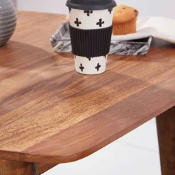 Clearance Wohnen 80x80 Holz Küchentisch quadratisch - Japaneso
