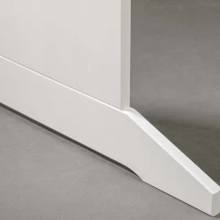 Outlet Wohnen 110x70 Küchentisch in Braun Kiefer & Weiß - Vatina