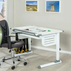 New Wohnen 110x68 Kinder Schreibtisch neigbar - Santjana