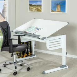New Wohnen 110x68 Kinder Schreibtisch neigbar - Santjana