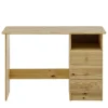 Sale Wohnen 110x54 Kleiner Schreibtisch aus Kiefer Massivholz - Bibulath