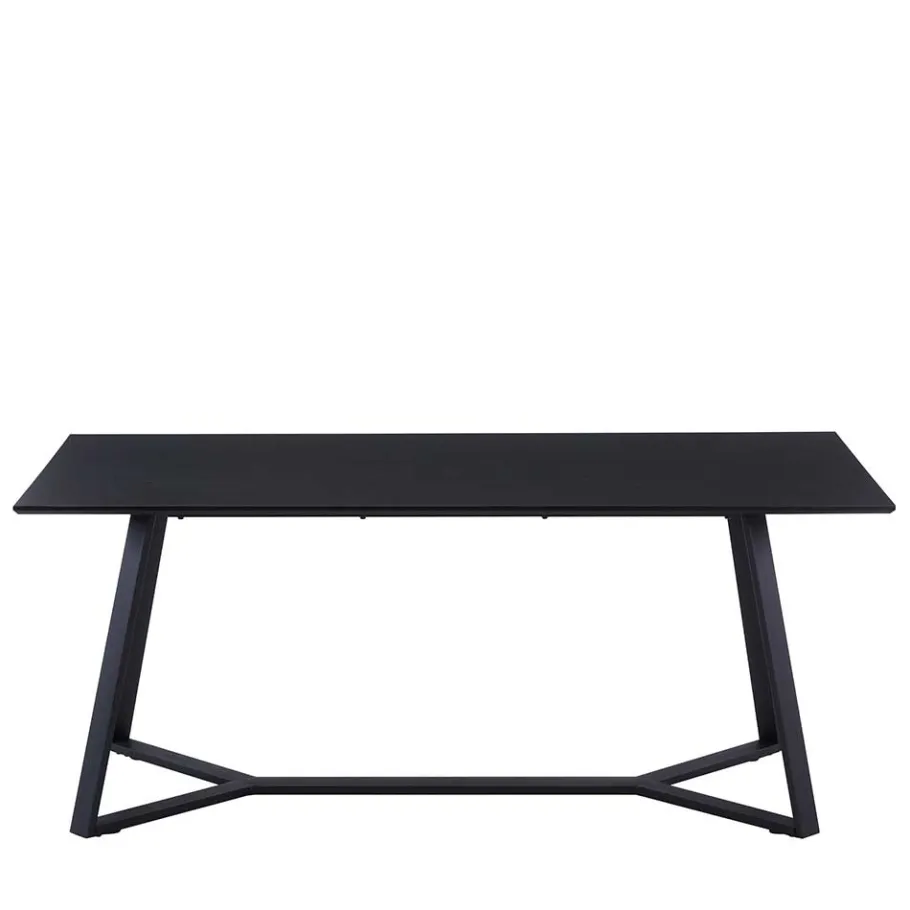 Wohnen 180x90 Loft Designtisch in Anthrazit - Onias