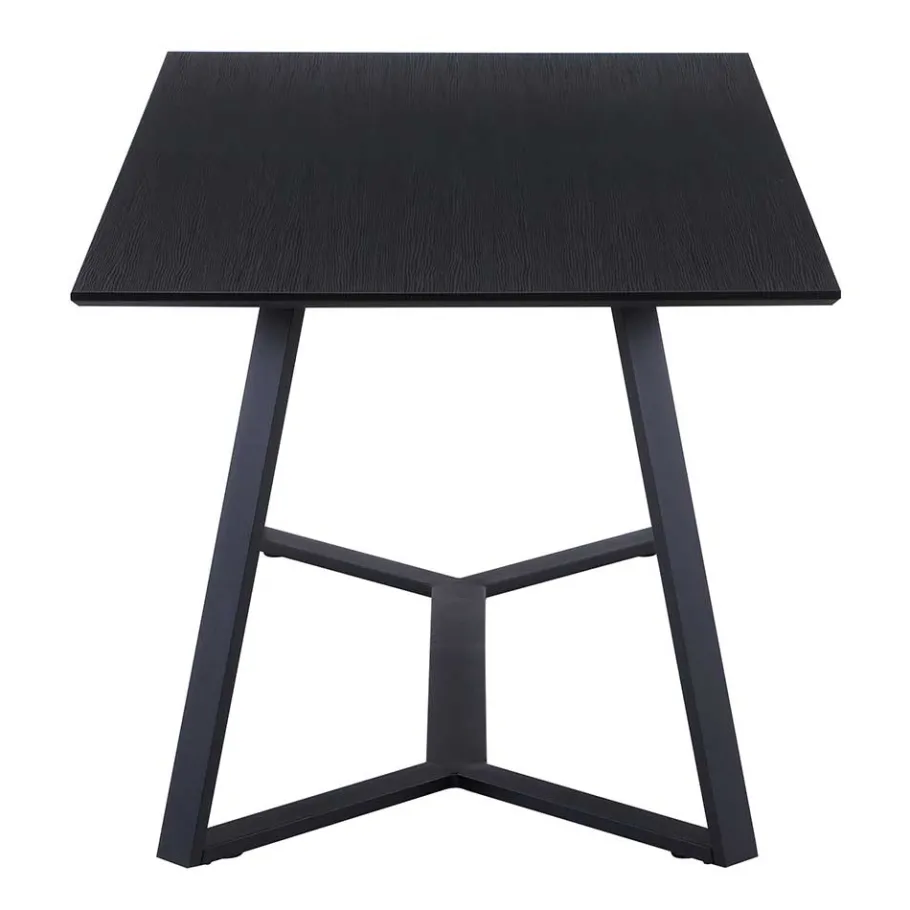 Wohnen 180x90 Loft Designtisch in Anthrazit - Onias