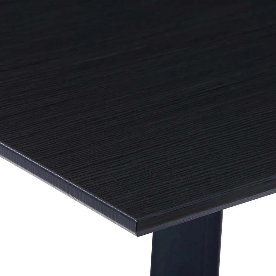 Wohnen 180x90 Loft Designtisch in Anthrazit - Onias