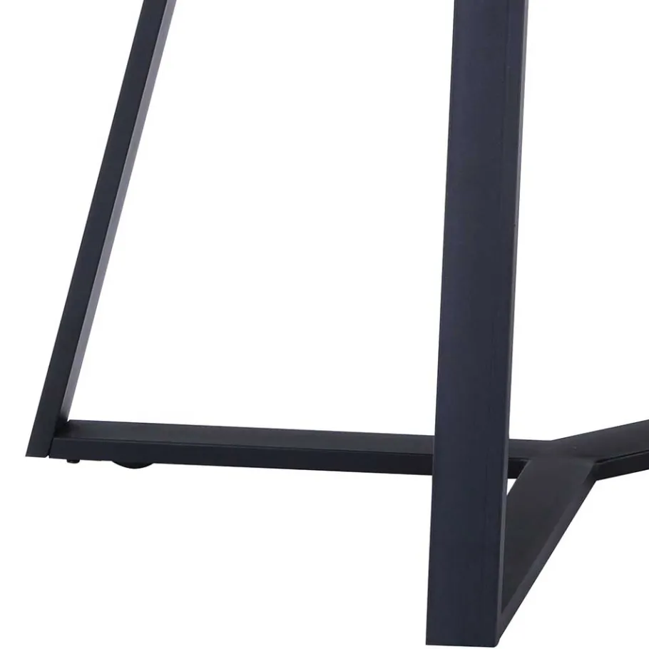 Wohnen 180x90 Loft Designtisch in Anthrazit - Onias