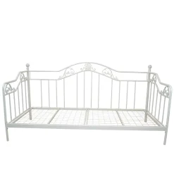 Best Wohnen 90x200 Metall Daybed in Weiß - Alberton