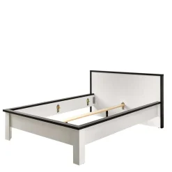 New Wohnen 140x200 Modern Country Bett & Schrank - Tramos (vierteilig)