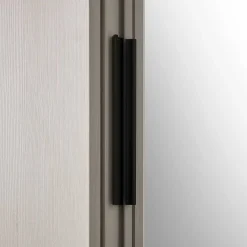 New Wohnen 140x200 Modern Country Bett & Schrank - Tramos (vierteilig)