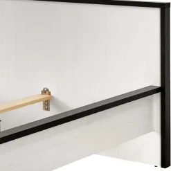 New Wohnen 140x200 Modern Country Bett & Schrank - Tramos (vierteilig)