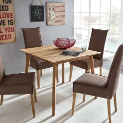 Clearance Wohnen 90x90 Quadrat Küchentisch aus Holz - Heerhug