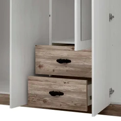 New Wohnen 180x200 Schlafzimmer Möbel komplett - Nedita I (vierteilig)