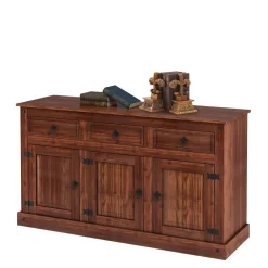 Best Wohnen 15184x47 Sideboard aus dunkler Kiefer - Matthew