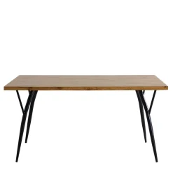 Clearance Wohnen 150x90 Skandi Designtisch in Eiche Dekor - Euskal
