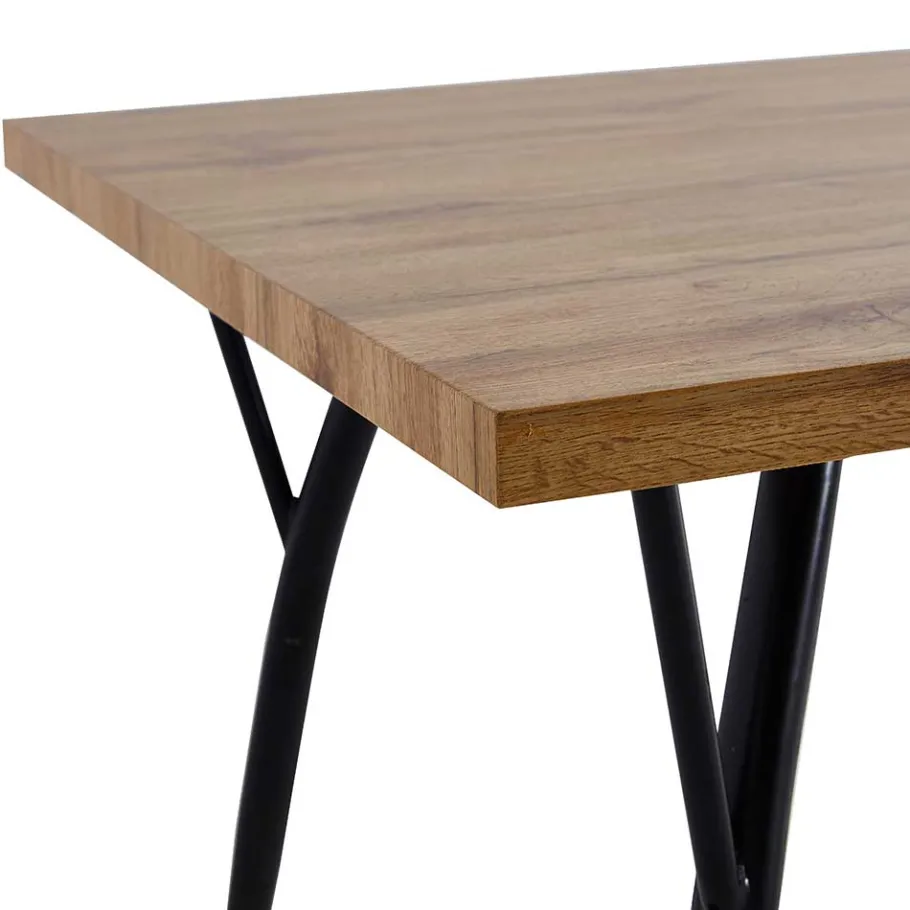 Clearance Wohnen 150x90 Skandi Designtisch in Eiche Dekor - Euskal
