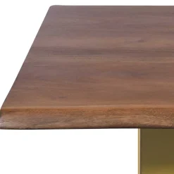 Online Wohnen 160x85 Tisch aus Akazie in Nussbaumfarben - Choicon