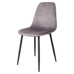 Outlet Wohnen 140x95 X-Fuß Esstisch & 4 Stühle - Turino (fünfteilig)
