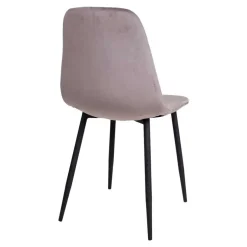 Outlet Wohnen 140x95 X-Fuß Esstisch & 4 Stühle - Turino (fünfteilig)