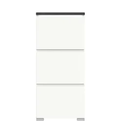 Online Wohnen 60x127x18 60 cm breiter Schuhschrank mit drei Walzen - Suad