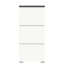 Online Wohnen 60x127x18 60 cm breiter Schuhschrank mit drei Walzen - Suad