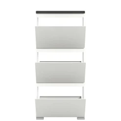 Online Wohnen 60x127x18 60 cm breiter Schuhschrank mit drei Walzen - Suad