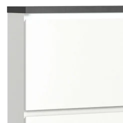 Online Wohnen 60x127x18 60 cm breiter Schuhschrank mit drei Walzen - Suad