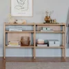 Best Wohnen 140x81x36 4 Fächer Regal in modernem Design - Ulapos