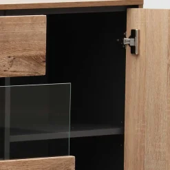 Best Wohnen 175x91x48 Anrichte im Factory Design - Xindus