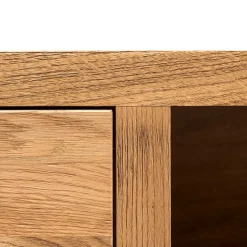 Best Wohnen 180x75x45 Asteiche Sideboard mit Metallfüßen - Ventida