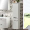 New Wohnen 30x135x35 Bad Hochschrank für Stand- & Wandmontage - Anjunica