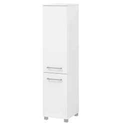 New Wohnen 30x135x35 Bad Hochschrank für Stand- & Wandmontage - Anjunica