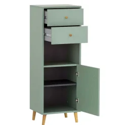 Online Wohnen 41x114x33 Badschrank im Skandinavischen Stil - Vereny