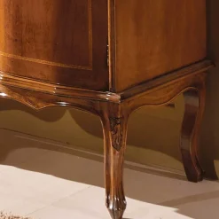Hot Wohnen 133x90x42 Barock Sideboard in Nussbaumfarben - Motiz