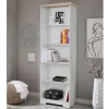Clearance Wohnen 75x180x30 Bücher Regal mit fünf Fächern - Akedra